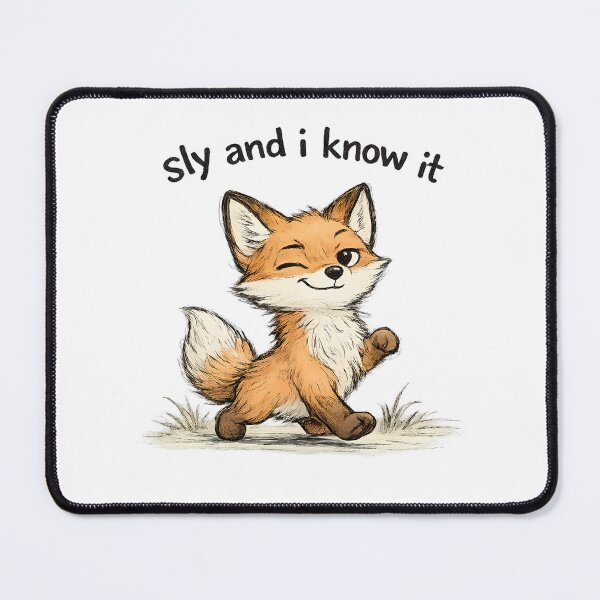 Item preview, Funny Sly And I Know It Fox Shirt | Fox Pun Sticker | Confident Fox Gift | Sassy Humor Tee designed and sold by Moonveil_Studio.