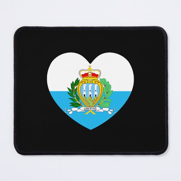 Item preview, San Marino Flag Heart SM designed and sold by shitpostee.