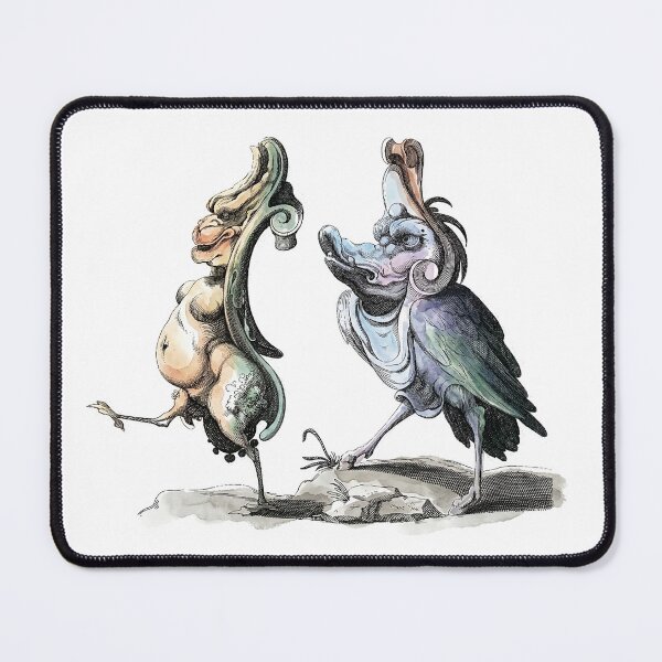 Item preview, Twee grotesken, naar links lopend (Two Grotesques, Walking to the Left) designed and sold by The Ravens Ballad.