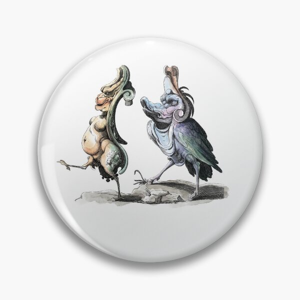 Item preview, Twee grotesken, naar links lopend (Two Grotesques, Walking to the Left) designed and sold by The Ravens Ballad.