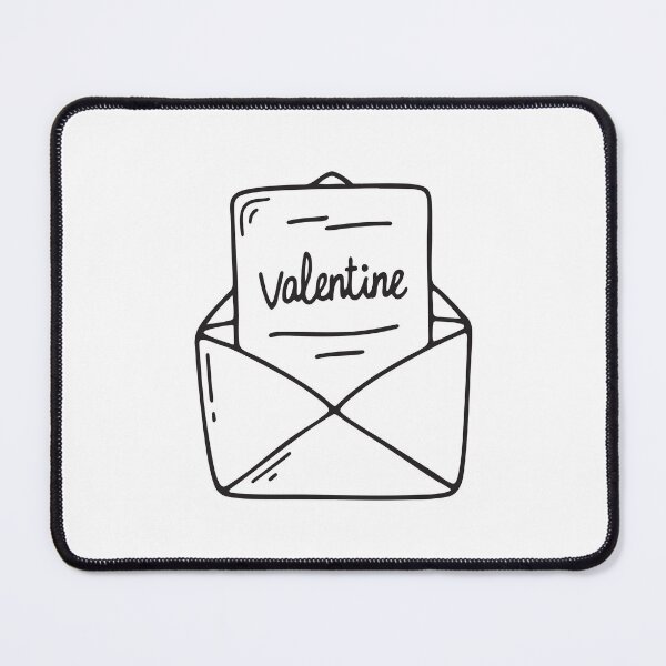 Item preview, A card with handwritten words labeled Valentine designed and sold by rasagamastore.