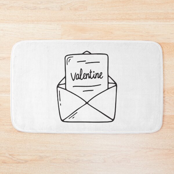 Item preview, A card with handwritten words labeled Valentine designed and sold by rasagamastore.