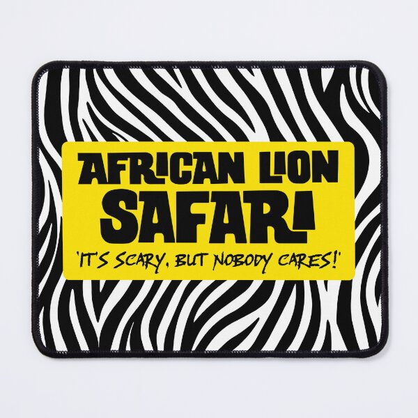 Item preview, African Lion Safari - It's Scary, But Nobody Cares! designed and sold by Wonderbouy.