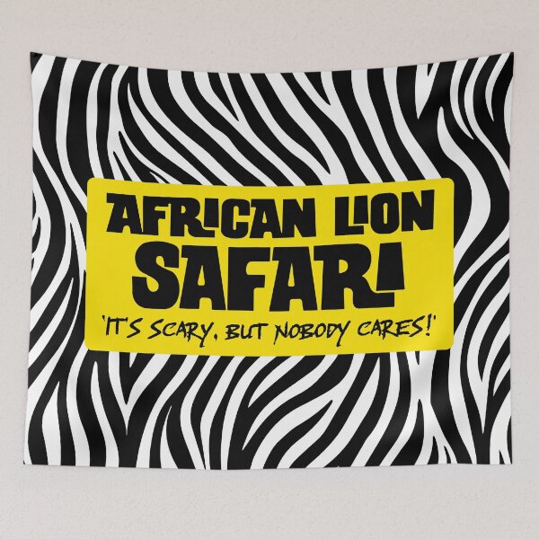 Item preview, African Lion Safari - It's Scary, But Nobody Cares! designed and sold by Wonderbouy.