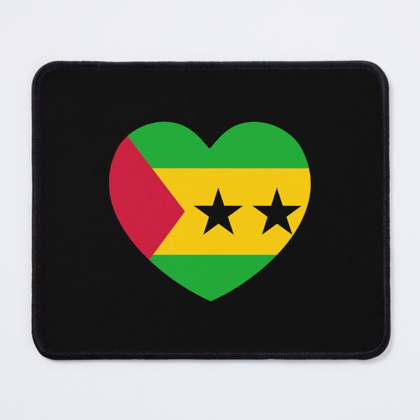 Item preview, Sao Tome And Principe Flag Heart ST designed and sold by shitpostee.