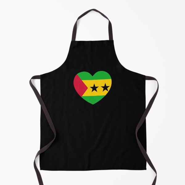 Item preview, Sao Tome And Principe Flag Heart ST designed and sold by shitpostee.
