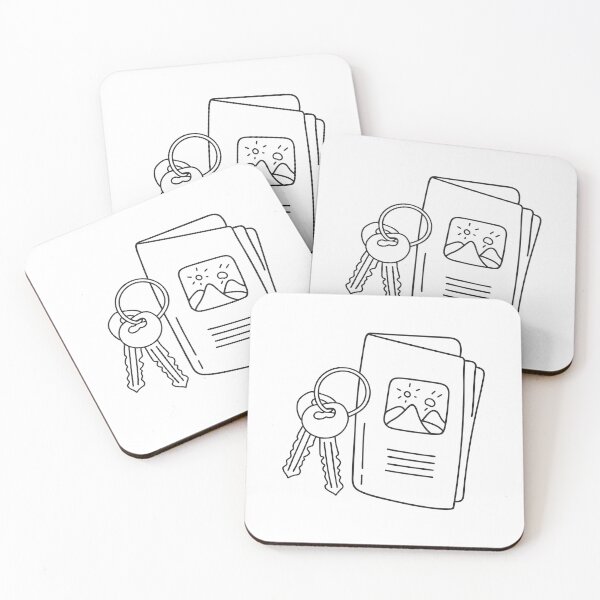 Item preview, A folded travel brochure beside a hotel keycard designed and sold by rasagamastore.