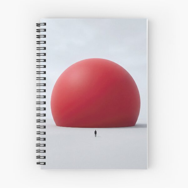 Item preview, Round Red Form on White Ground designed and sold by yagiyeti.