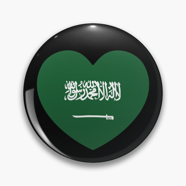 Item preview, Saudi Arabia Flag Heart SA designed and sold by shitpostee.