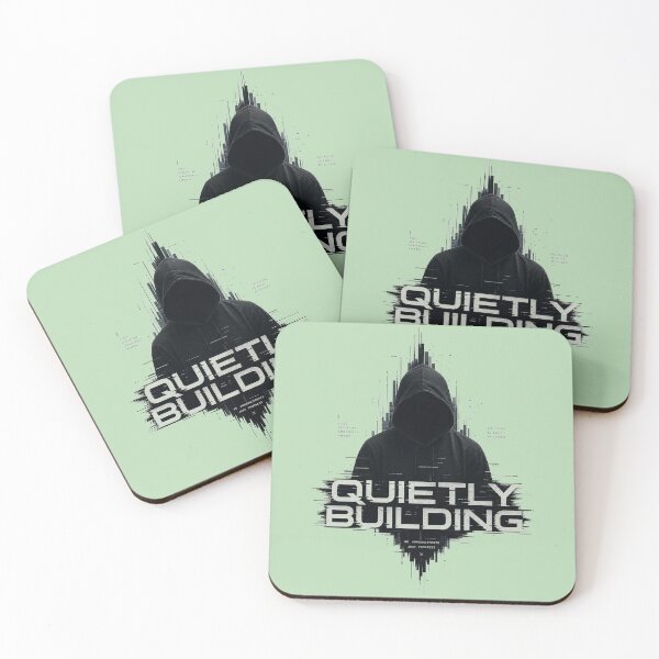 Item preview, Quietly Building - Edgy Stealth Success Hustle T-Shirt designed and sold by Aliplus+.