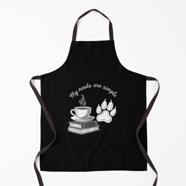 Item preview, My Needs Are Simple Coffee Books Dog Lover designed and sold by PopStars1993.