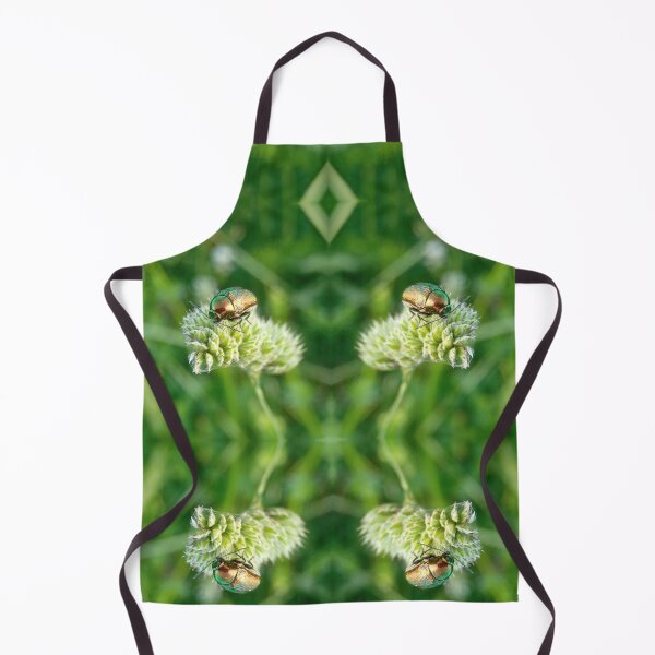 Item preview, Beetle in its meadow, mirror image designed and sold by lyloubeaupere.