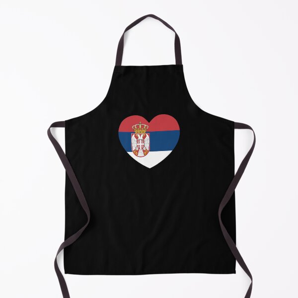 Item preview, Serbia Flag Heart RS designed and sold by shitpostee.