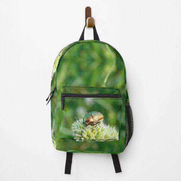 Item preview, Beetle in its meadow, mirror image designed and sold by lyloubeaupere.