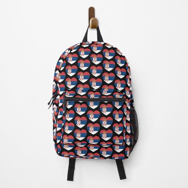 Item preview, Serbia Flag Heart RS designed and sold by shitpostee.