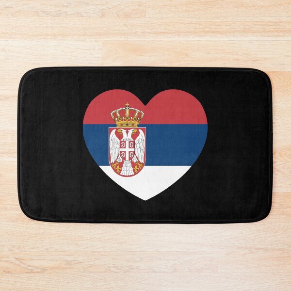 Item preview, Serbia Flag Heart RS designed and sold by shitpostee.