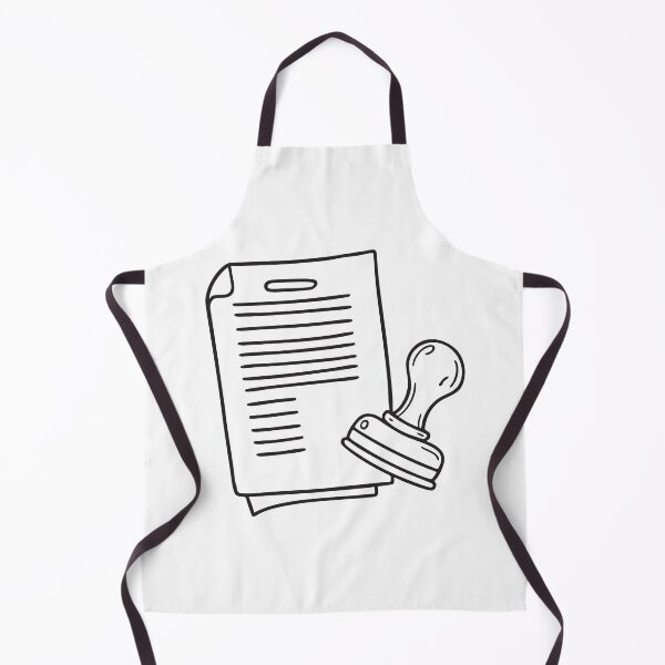 Item preview, A document sitting beneath a rubber stamp designed and sold by rasagamastore.