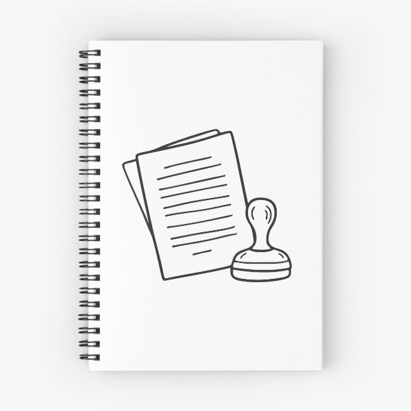 Item preview, A rubber stamp resting over a single sheet of paper designed and sold by rasagamastore.