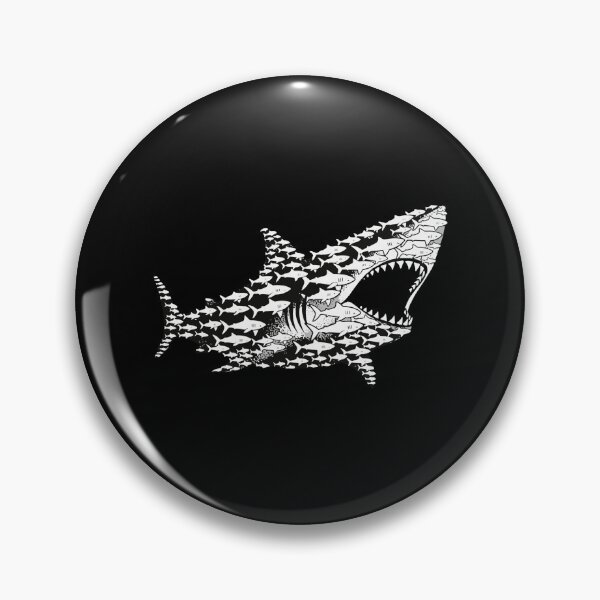 Item preview, Shark Fish Ocean Marine Predator Wildlife designed and sold by PopStars1993.