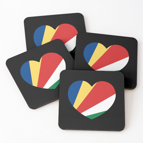 Item preview, Seychelles Flag Heart SC designed and sold by shitpostee.