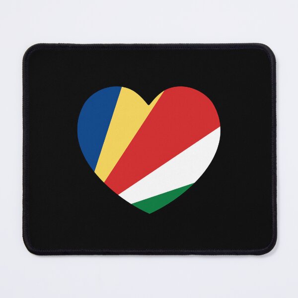 Item preview, Seychelles Flag Heart SC designed and sold by shitpostee.
