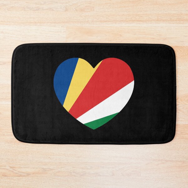 Item preview, Seychelles Flag Heart SC designed and sold by shitpostee.