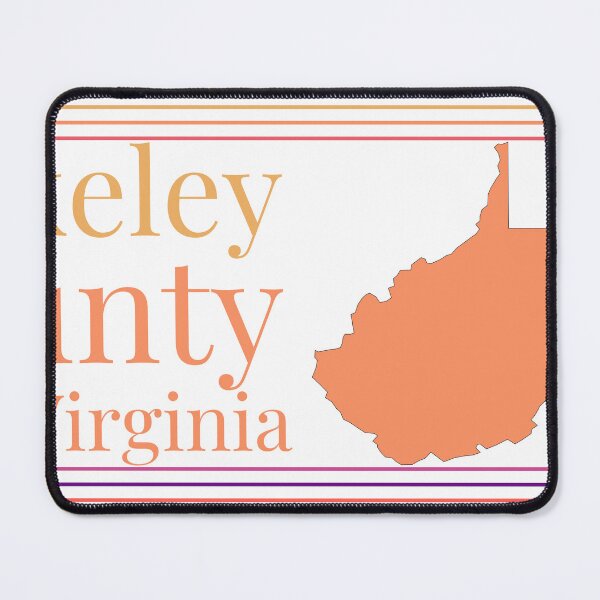 Item preview, Berkeley County West Virginia Highlighted on State Map designed and sold by TheIconSmith.