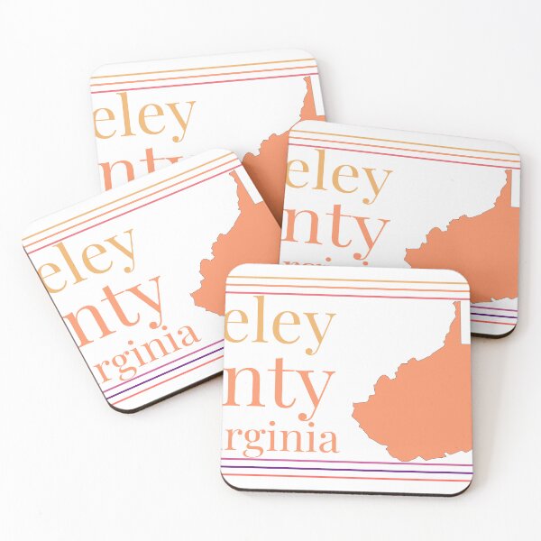 Item preview, Berkeley County West Virginia Highlighted on State Map designed and sold by TheIconSmith.