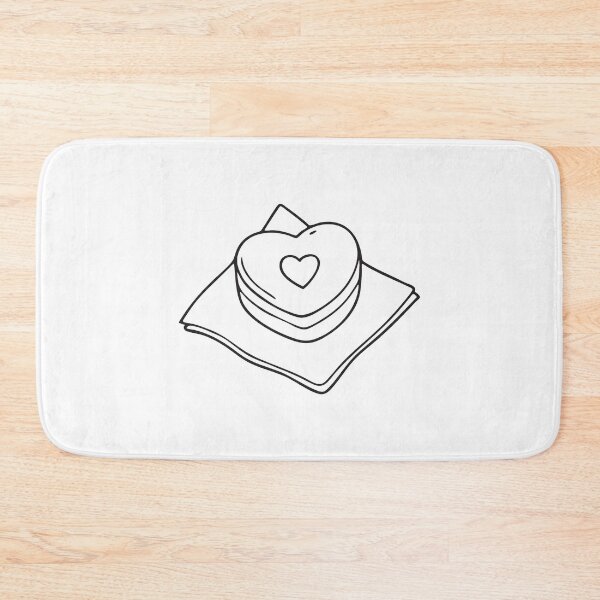 Item preview, A small heart shaped container on top of a napkin designed and sold by rasagamastore.