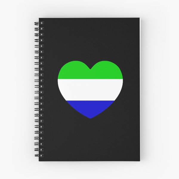 Item preview, Sierra Leone Flag Heart SL designed and sold by shitpostee.