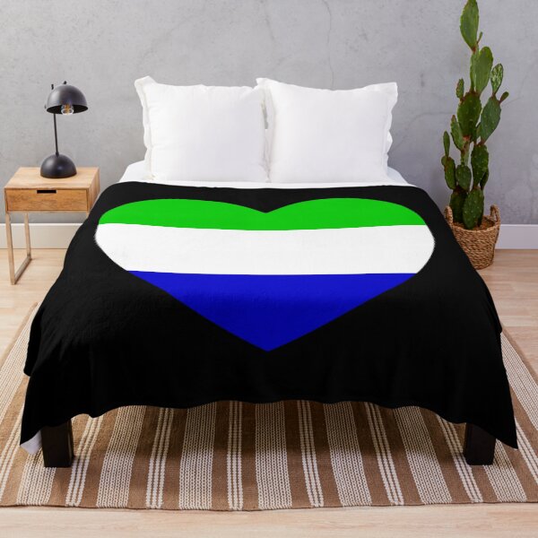 Item preview, Sierra Leone Flag Heart SL designed and sold by shitpostee.