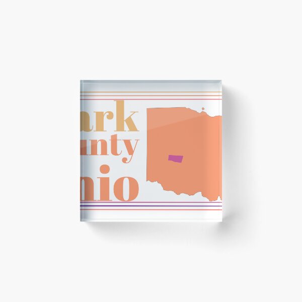 Item preview, Clark County Ohio Highlighted on State Map designed and sold by TheIconSmith.