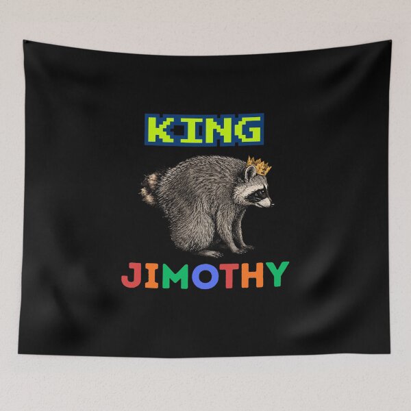 Item preview, Jimothy Viral Raccoon, Funny Trash Panda Wildlife, Retro Animal Lover designed and sold by FEBRICAST.