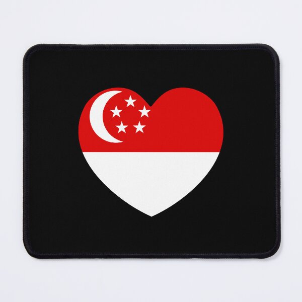 Item preview, Singapore Flag Heart SG designed and sold by shitpostee.