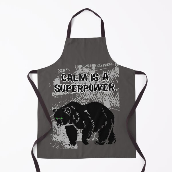 Item preview, Calm Is a Superpower Bear designed and sold by AhmadAnnaPrints.