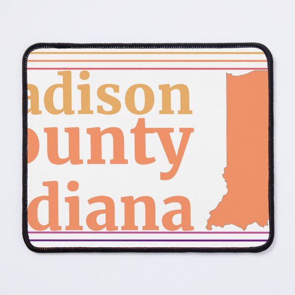 Item preview, Madison County Indiana Highlighted on State Map designed and sold by TheIconSmith.