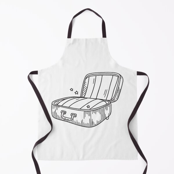 Item preview, A luggage case opened atop a hotel bedspread designed and sold by rasagamastore.