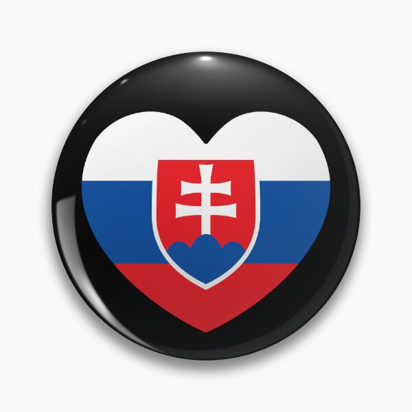 Item preview, Slovakia Flag Heart SK designed and sold by shitpostee.
