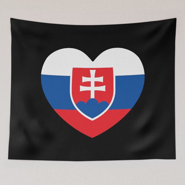 Item preview, Slovakia Flag Heart SK designed and sold by shitpostee.