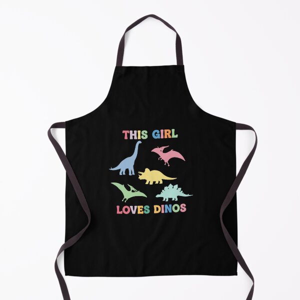 Item preview, This Girl Loves Dinos Dinosaur Lover Girls Kids Child designed and sold by PopStars1993.