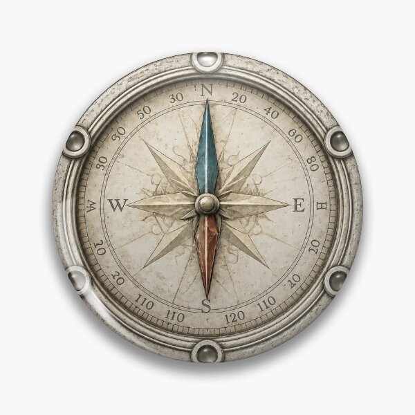 Item preview, The Missing Colours: Magic Compass designed and sold by The Side Quest Diaries.