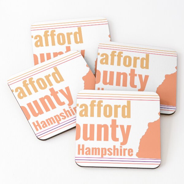 Item preview, Strafford County New Hampshire Highlighted on State Map designed and sold by TheIconSmith.