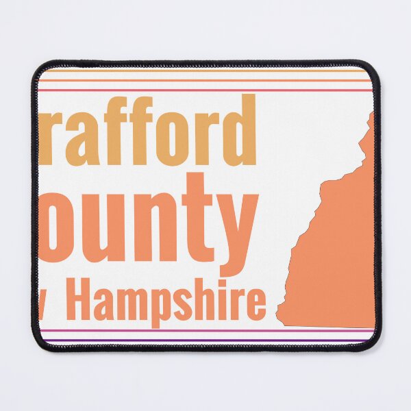 Item preview, Strafford County New Hampshire Highlighted on State Map designed and sold by TheIconSmith.