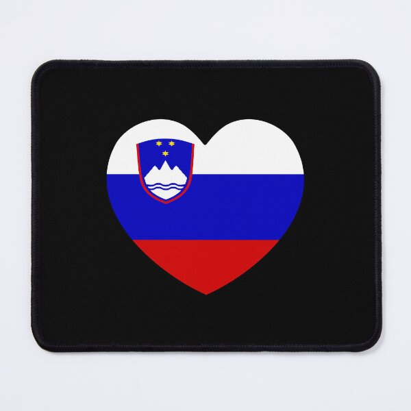 Item preview, Slovenia Flag Heart SI designed and sold by shitpostee.