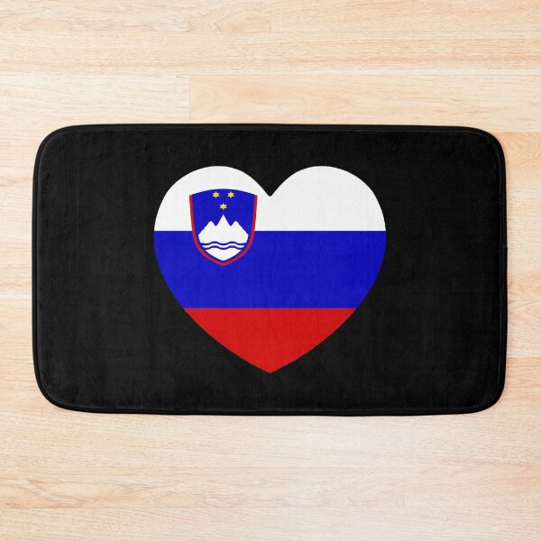 Item preview, Slovenia Flag Heart SI designed and sold by shitpostee.