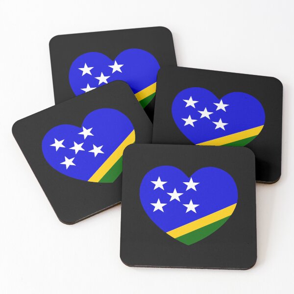 Item preview, Solomon Islands Flag Heart SB designed and sold by shitpostee.