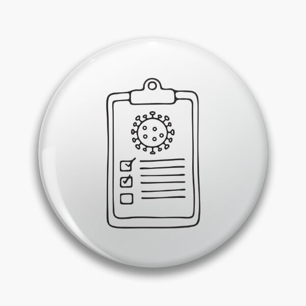 Item preview, A small clipboard holding a vaccine record card designed and sold by rasagamastore.