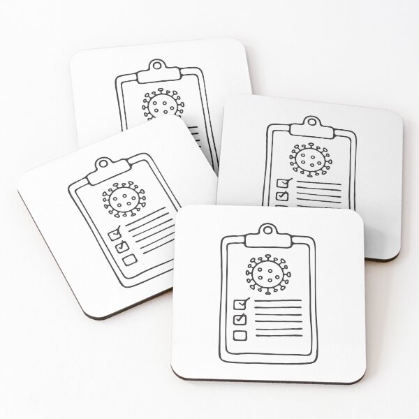 Item preview, A small clipboard holding a vaccine record card designed and sold by rasagamastore.