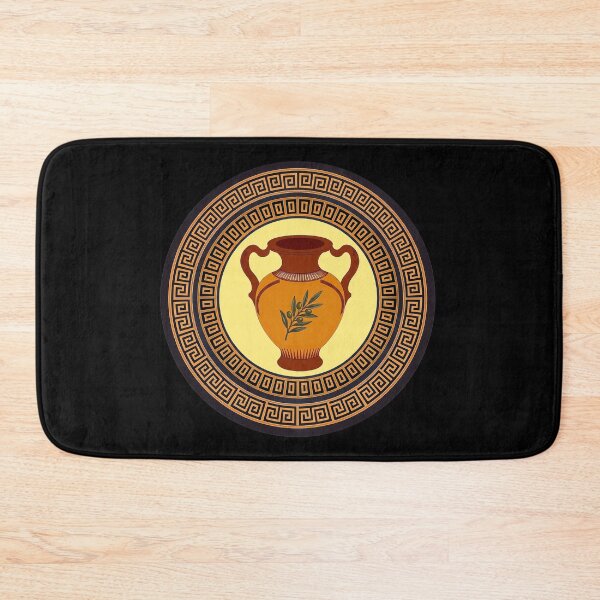 Item preview, antique Greek vase, Greek pattern designed and sold by Kirei-Lily.