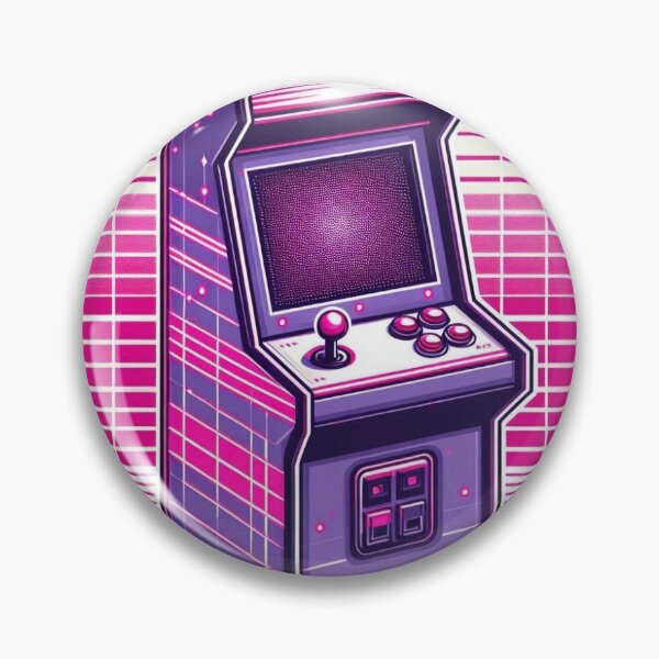 Item preview, Retro Arcade Gaming Nostalgia Neon Synthwave 1 designed and sold by Kermancius.